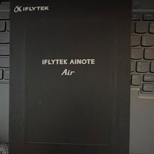 iFLYTEK AINOTE Air AINOTE Series Tablet/eReader Black Stylus Included