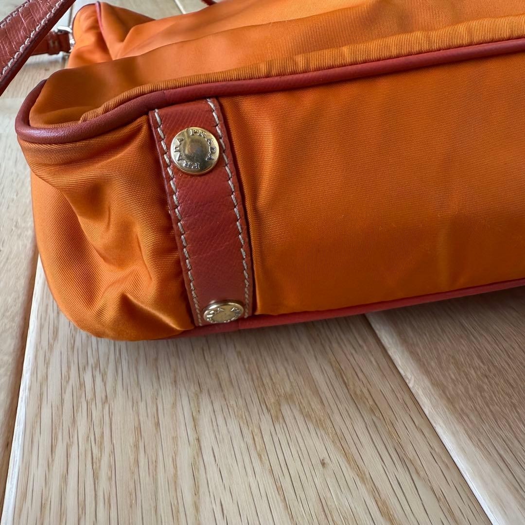 PRADA Nylon Tote 2WAY Shoulder Bag Leather Nylon thumbnail 12