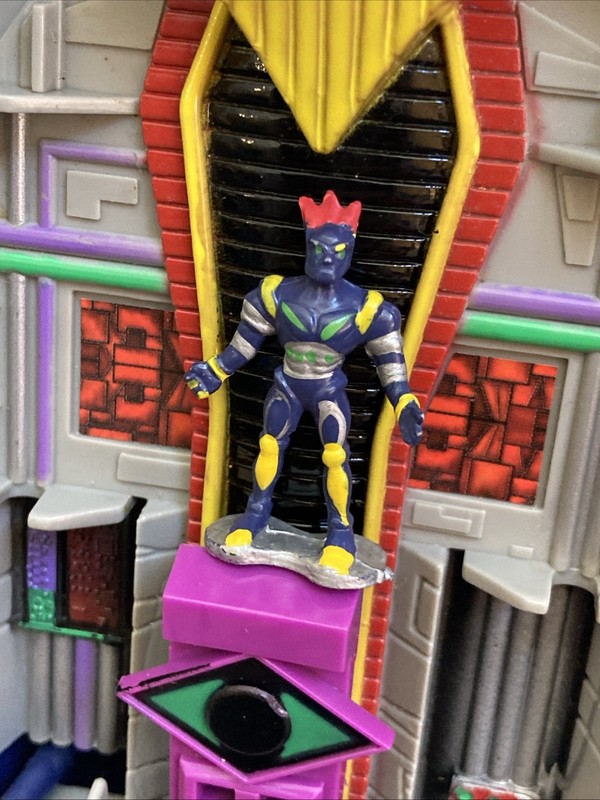 Vintage Reboot Megabyte Figure And Throne Room Play Set Irwin Toys Incomplete