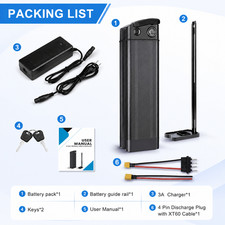 48V 20Ah/13Ah Lithium-io Battery with Batterry for With 30A BMS Motor Battery