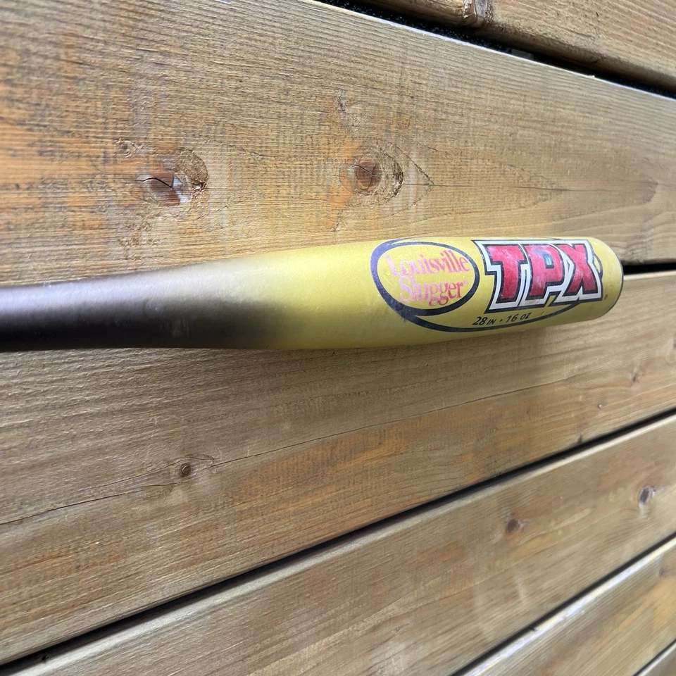 BATE DE BÉISBOL LOUISVILLE TPX LASER SLUGGER YB605 16 OZ, 28" DE LARGO, 1,15 BPF -12 Foto 4 de 4