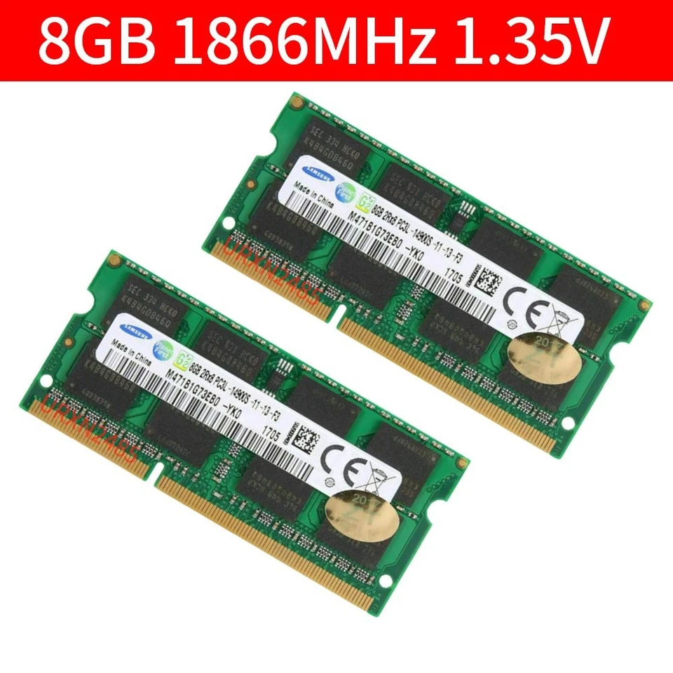 16GB 2x 8GB DDR3 1866 PC3-14900 Memory RAM for Late 2015 APPLE iMac 5K 17,1 - Image 3 of 4