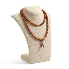 Strohkette Organizer Halter Anhänger Kette Schmuck Aufsteller