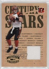 2005 Donruss Throwback Threads Century Stars Material /100 Carson Palmer 0l16