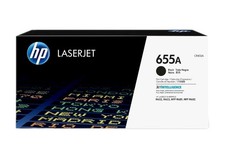 HP CF450A 655A Black Toner Cartridge Genuine OEM New Factory Sealed M652 M653