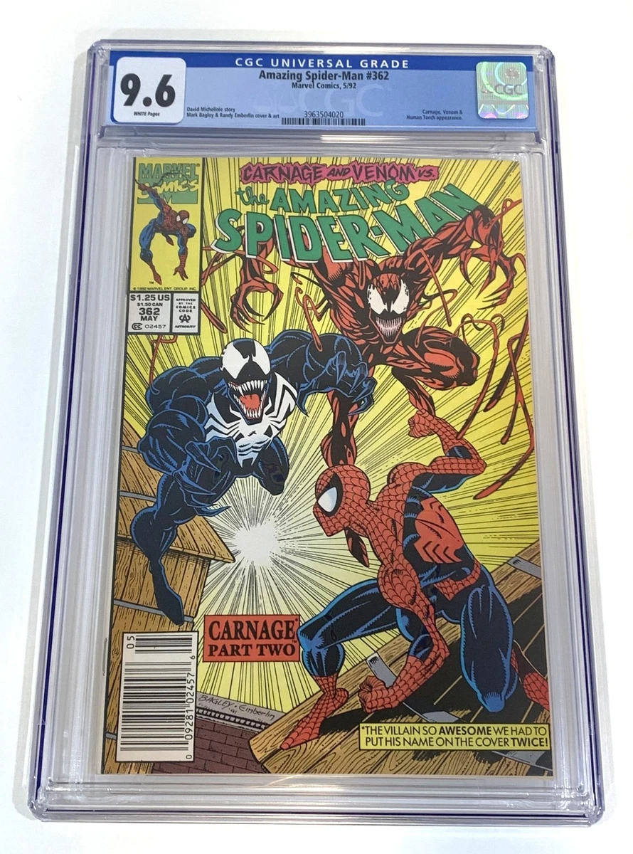 Venom 9.6 Near Mint + Certified Guaranty Company (CGC) Marvel