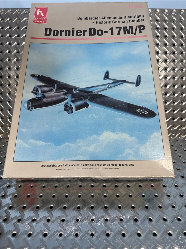 Hobby Craft 1/48 Bombardero Alemán Dornier Do-17M/P Modelo Kit (SELLADO - CAJA) Foto 2 de 4
