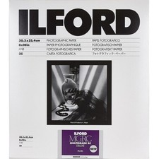 Ilford MULTIGRADE RC Deluxe Paper Pearl, 8 x 10", 25 Sheets 