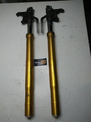 03 04 KAWASAKI NINJA ZX6R ZX6RR OEM FORK DAMPNER SUSPENTION TUBES