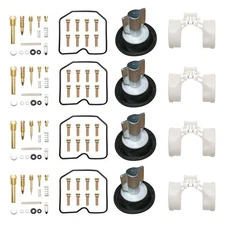 4X For Kawasaki Ninja 600R ZX600 1988-1997 carburetor repair kit diaphragm Float