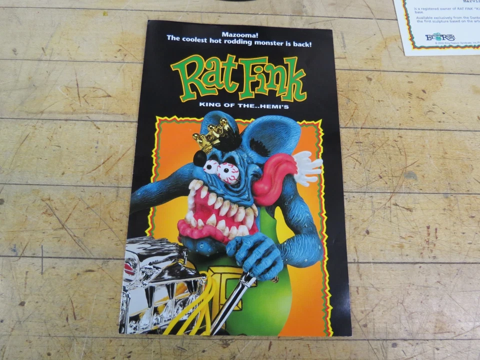 DANBURY MINT- KING OF THE HEMI'S- ED "BIG DADDY" ROTH- RAT FINK - Image 4 of 4