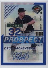 2024 Panini Prospect Edition Blue Prizm Signatures /149 Drue Hackenberg Auto 8d2