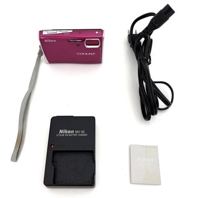 ✨動作確認済み！✨Nikon COOLPIX S51 充電器付き！ Nikon COOLPIX S51 Pink Digital Camera From Japan | eBay