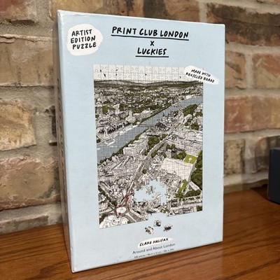 C Halifax Art Edition Print Club London x Luckies Puzzle 500 Pc Never Used