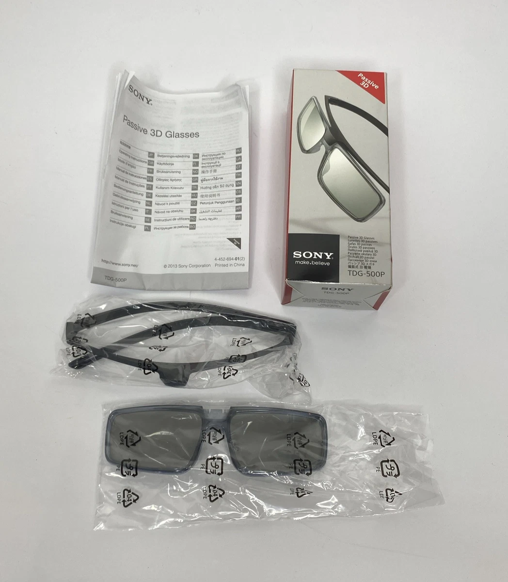 Sony TDG-500P Passive 3D Glasses for sale online | eBay