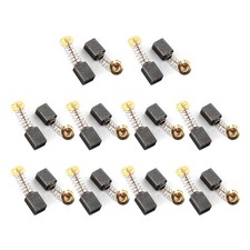 20 Pcs 12mm x 9mm x 6mm Motor Carbon Brush Electric Tool Spare Part