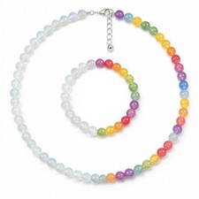 Peraca Cris Dopamine Necklace UV Reactive Colorful Large, A2:2ps Changing