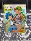 Mallow & Lana - 231/236 - Pokemon Cosmic Eclipse Sun & Moon Full Art Card NM