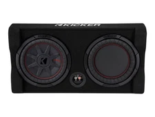 Kicker 48TRTP102 Dual 10" Down-Firing CompRT 2-Ohm Sub Box Fit w/800W 12" Sub