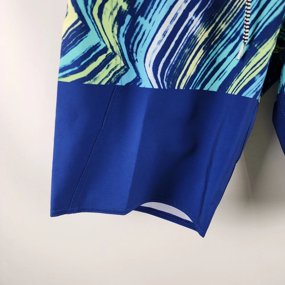 Volcom Boardshorts Mens 30x10 Multi Geometric ENG Drawstring Short NWT - Image 3 of 4