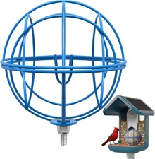 Metal Suet Ball Holder for Bird Buddy Smart Feeders & Others with 5mm Blue 