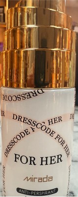 Dresscode For Her Antiperspirant Roll On Mirada 50ml Made in UAE 