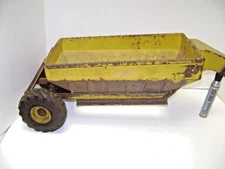 Vintage Original Doepke Toy Woolridge Earth Mover Back Dump Truck Trailer Fix Up