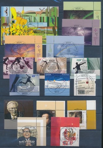 XE62401 Germany 2009 FDC/souvenir cancels edges used