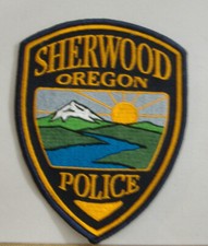 SHERWOOD  OREGON   POLICE FABRIC PATCH
