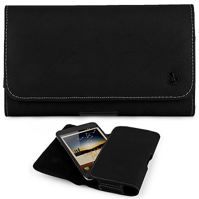 Samsung Galaxy Grand Prime LTE~ Horizontal Leather Pouch Case Holster Matte