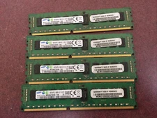 16 GB (4x4GB) 2Rx8 PC3L-10600R DDR3-1333 240 Pin SERVER Memory RAM (Samsung)