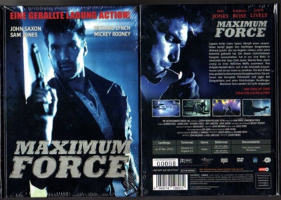 Sam Jones   MAXIMUM FORCE    Mediabook  Lim. 250   DVD   NEU  OVP  FSK 18