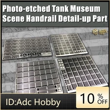 1/144 1/100 Photo-etched Tank Museum Scene Handrail Upgraded for HG/Gundam/Gnaku