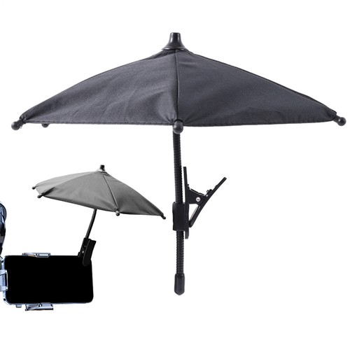 Parasol de téléphone portable, protection solaire, flexible, étanche, anti-poussière, support de téléphone portable - Photo 9 sur 12