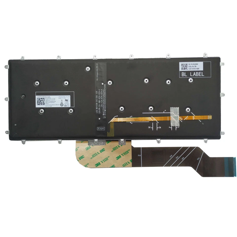 For Dell Inspiron 7460 7560 7569 7579 7368 7378 7579 Latin Spanish Keyboard - Image 2 of 4