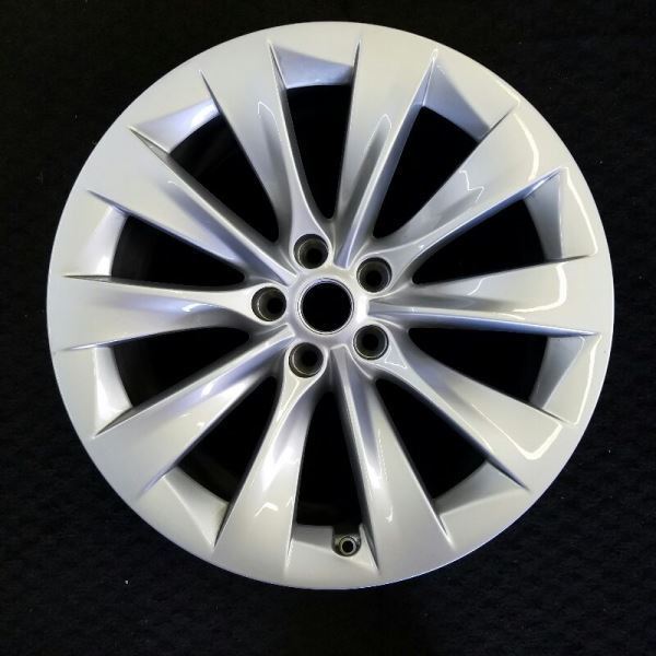 1 Tesla 20 Inch Sonic Carbon Wheel Front Rim 1027244 00 B 20x9 Oem Factory
