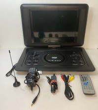 Portable DVD Video Player. TESTED. Remote/ Cables/ Instruction Manuel/antenna