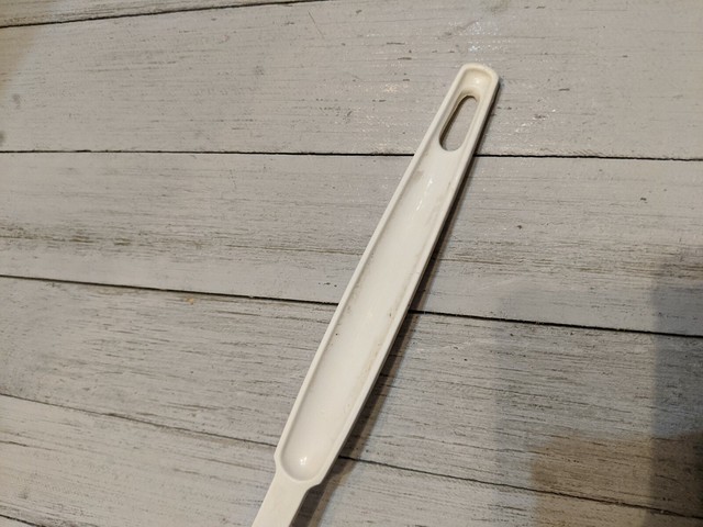 Download Ekco Solid Serving Spoon #3 White Nylon Plastic 11 inches Vintage | eBay