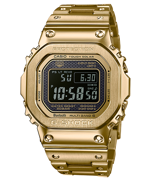 casio square metal watch