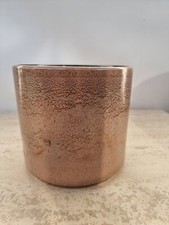 Blumentopf &Uuml;bertopf West Germany Planter 70er Retro Keramik braun hellbraun