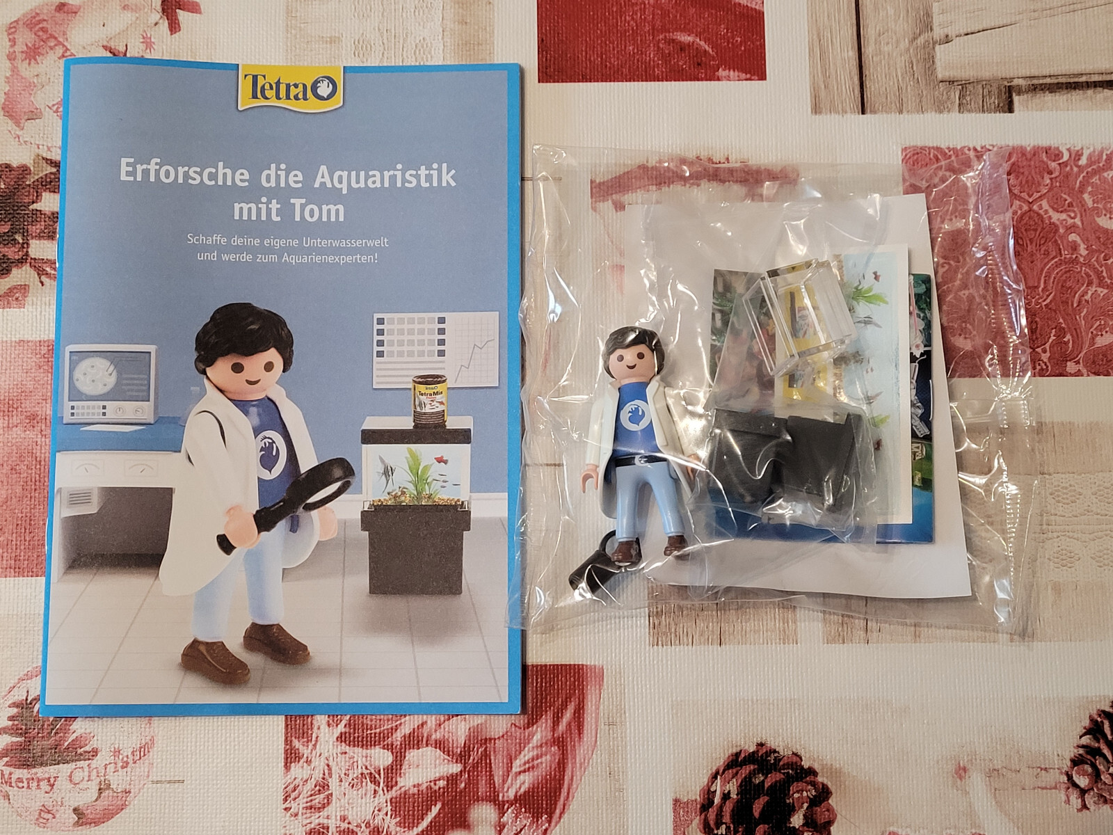 Playmobil Promo Publicitaire Tetra s'invite dans votre vitrine de passionné de poissons