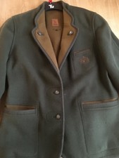 Vintage Steinbock Himalaya Loden Ladies Sz10 Shooting Jacket 100% Pure New Wool