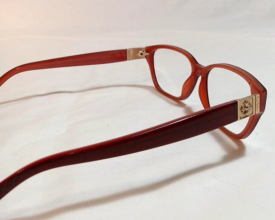 Gafas Kate Spade Cat Eye Borgoña Negro Transp Borde Completo C01 54 Monturas Solo Foto 3 de 4