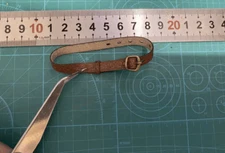 1/6 Scale Pu Leather belt model（metal button-end) For 12" Male & Female Dolls