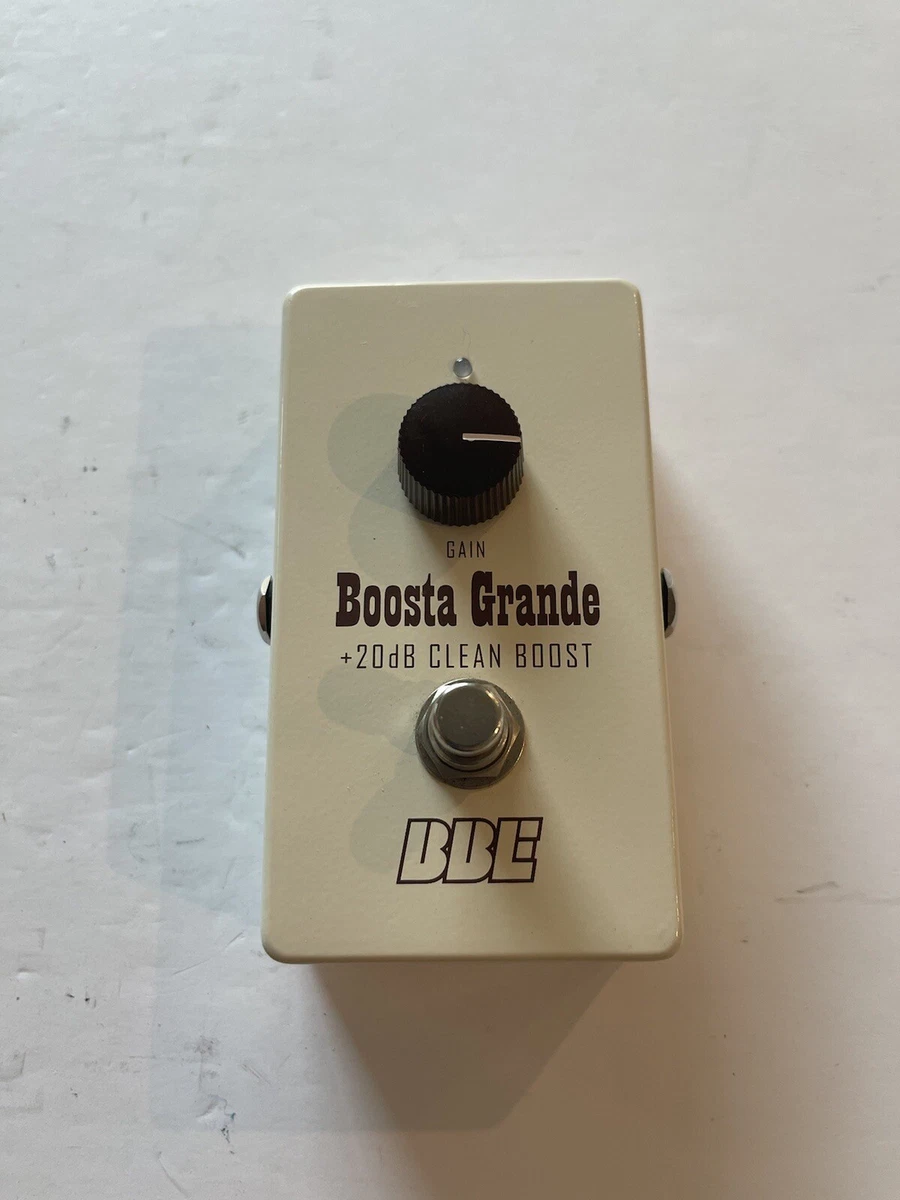 ＢＢＥ Boosta Grande 20db clean boost エフェクタ BBE Boosta Grande 20db clean boost エフェクタ BBE Boosta Grande