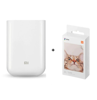 Xiaomi MI Portable Photo Printer Mini Pocket Photo Printer Wireless 400dpi ZINK