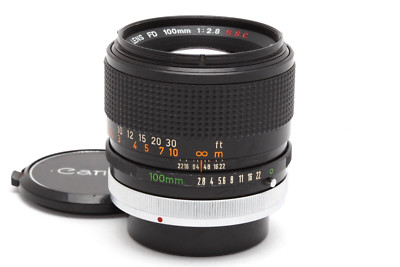 Canon 100mm f2.8 S.S.C. FD Lens #40984 | eBay