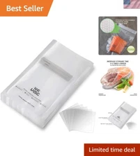 Durable 8x2 Vacuum Sealer Bags for Food Saver & Seal-a-Meal - Commercial Quality