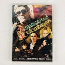 DVD 2 MEXICANAS Y 3 COLOMBIANAS LORENA HERRERA JORGE REYNOSO ROSENDA BERNAL