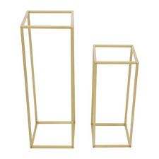 Ballon Arch Stand and 2 Flower Stands, Arch Backdrop Stand for Parties Wedding